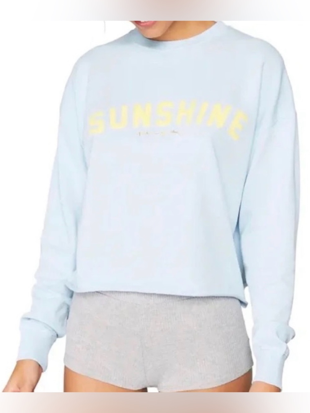 Spiritual Gangster Sunshine Lightweight Sweatshirt Yoga, Pilates - BNWT